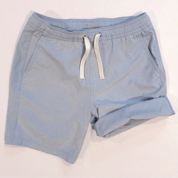 Fair Harbor The One Shorts Boys Medium Blue Chambray BreezeKnit Liner Beach Swim - Picture 4 of 6